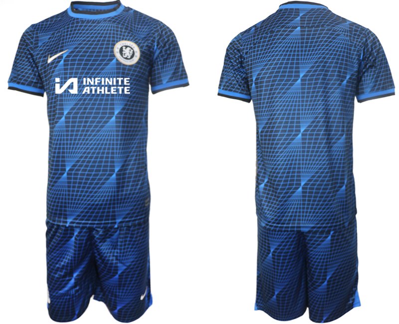 Pánský fotbalový dres Chelsea FC 2023/24 Venkovní Sponzorovaný Krátkým Rukávem