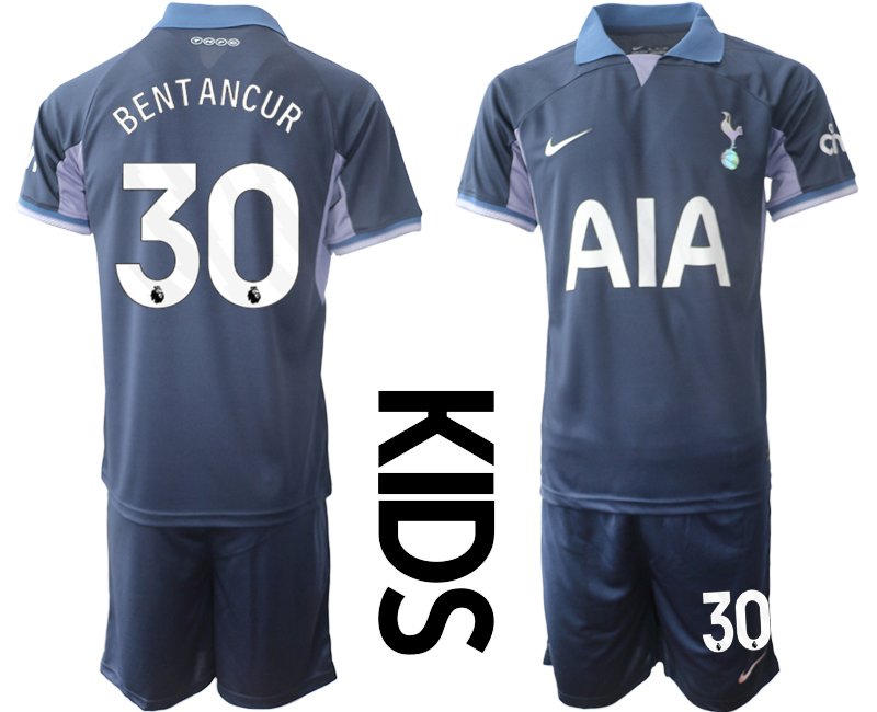 Dětský dres Tottenham Hotspur 2023-2024 Venkovní - Bentancur 30