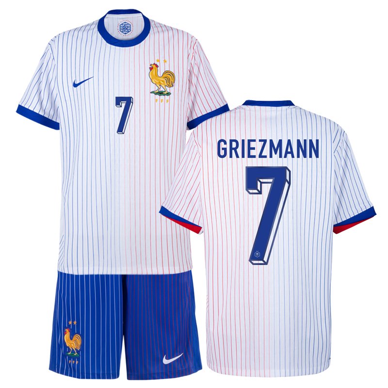 Objednejte venkovní dres Francie Griezmann 7 pro rok 2024/25