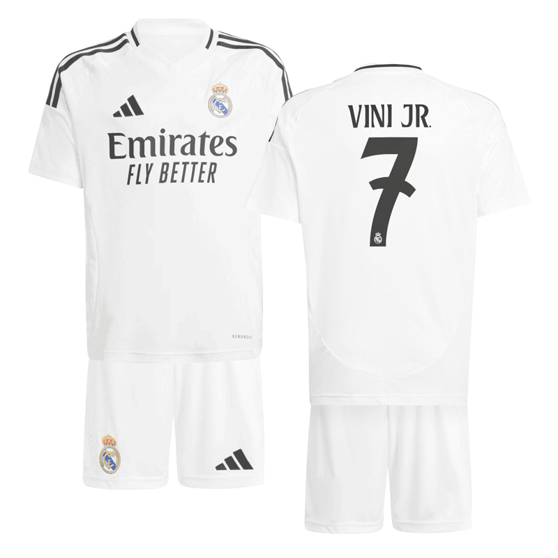 Koupit Real Madrid 2024-2025 Dětský Dres s Vini Jr 7 Potiskem