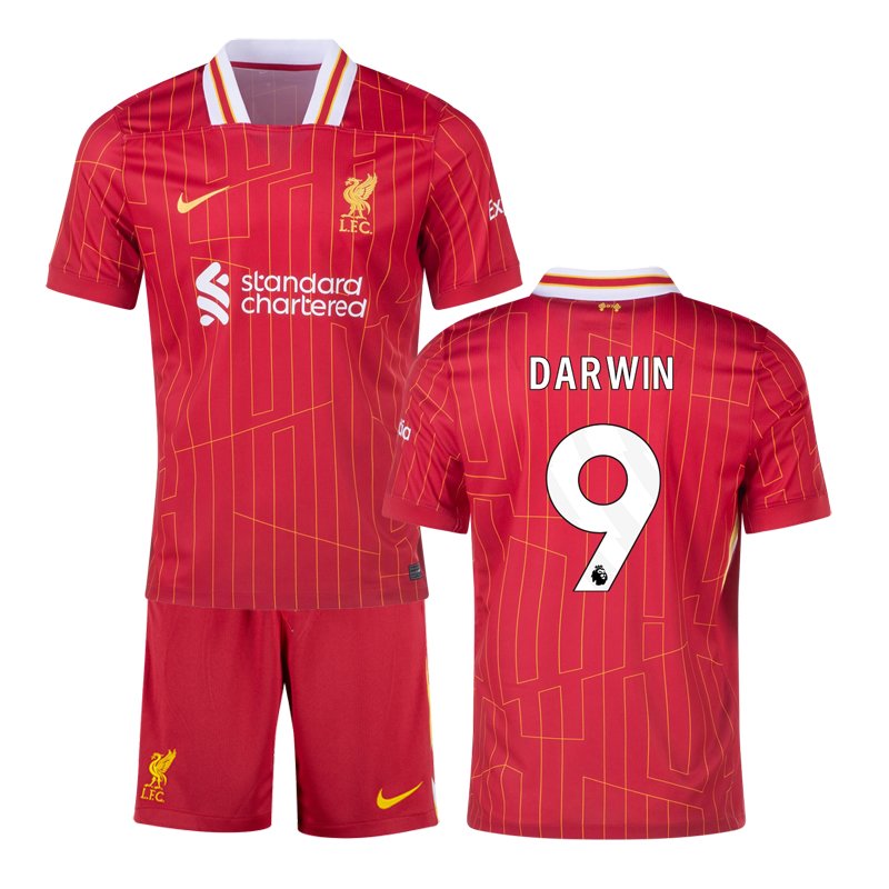 Koupit fotbalový dres Darwin 9 Liverpool FC domácí 2024/25 Dětské