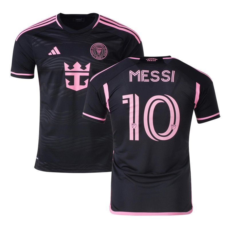 Levné fotbalový dres Inter Miami CF 2024/25 venkovní MESSI 10 potisk