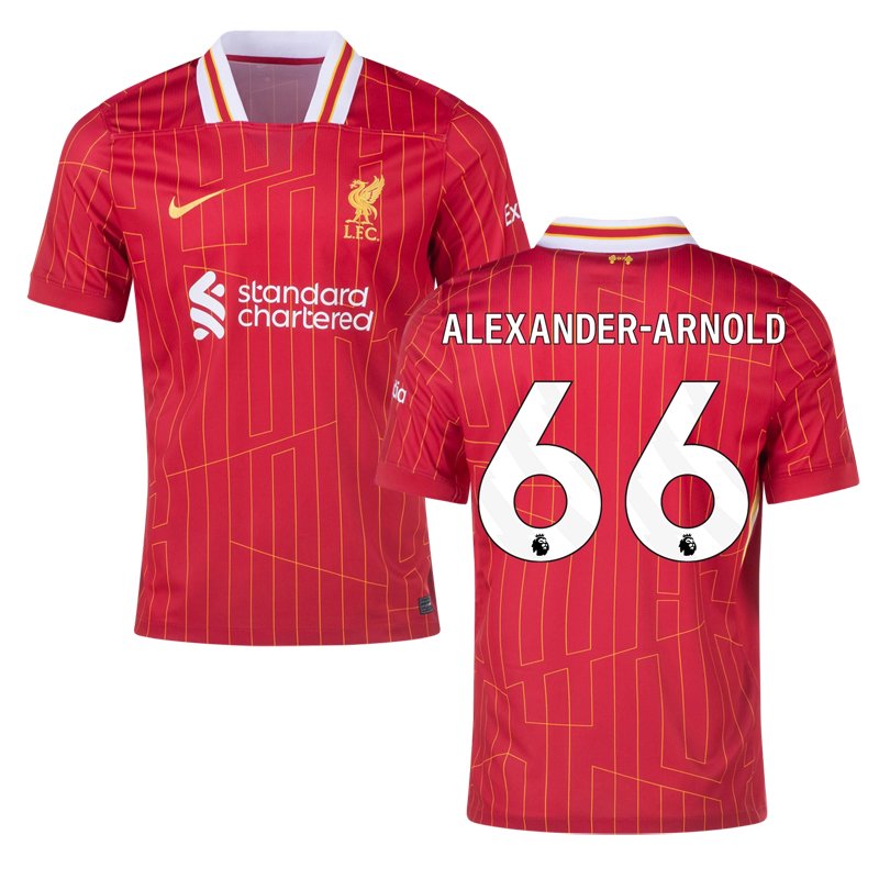 Liverpool Fotbalový Dres 2024-25 Alexander-Arnold 66 Domácí - červený