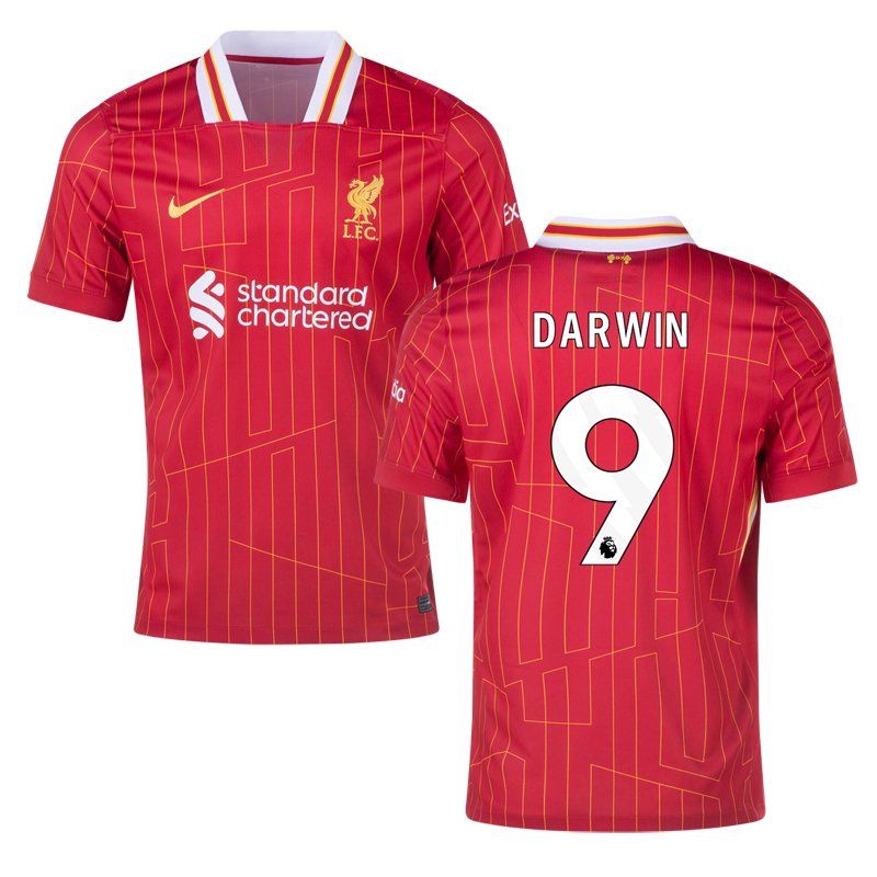 Liverpool Fotbalový Dres 2024-25 Darwin 9 Domácí