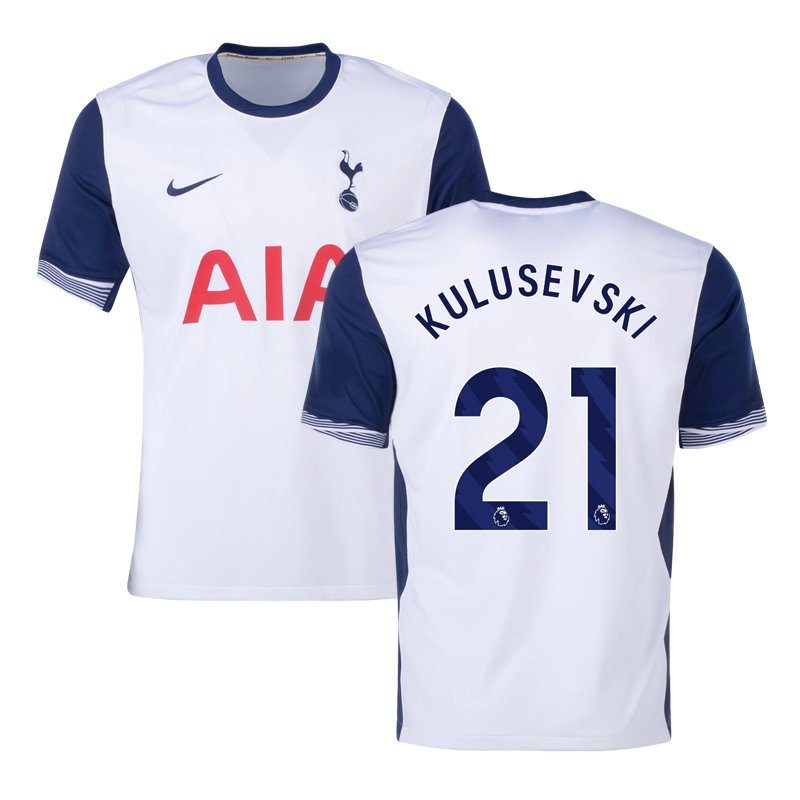 Nový domácí dres Tottenham 2024/25 s Kulusevski 21