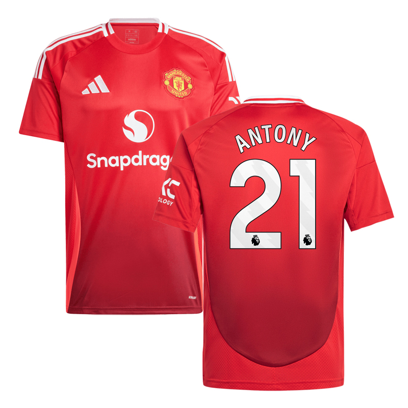 Antony 21 Domácí dres Manchester United 2024/25 - červená