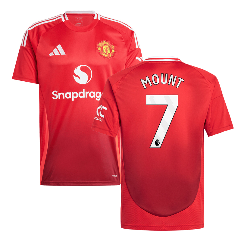 Manchester United 2024/25 domácí dres s potiskem MOUNT 7