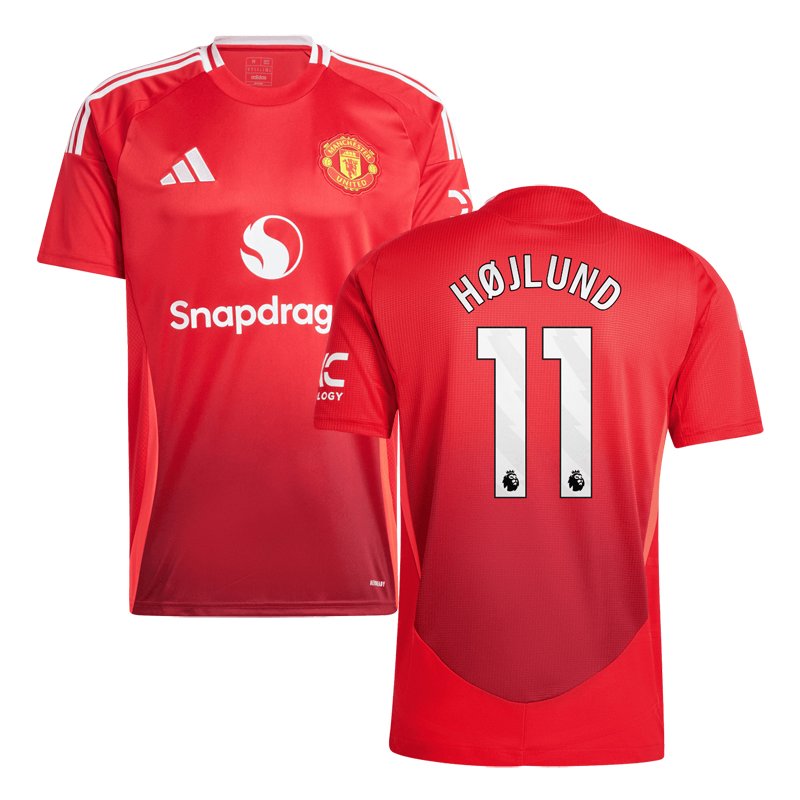 Manchester United Højlund 11 Domácí Dres 2024-25 Krátký Rukáv