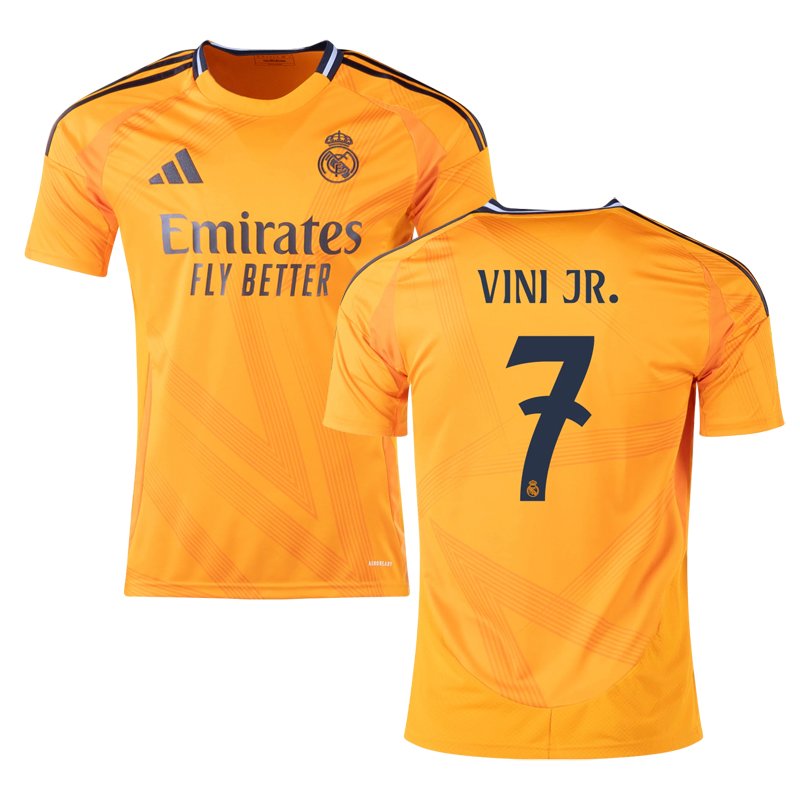 Pánský venkovní fotbalový dres Real Madrid 2024/25 + Vini Jr. 7 potisk