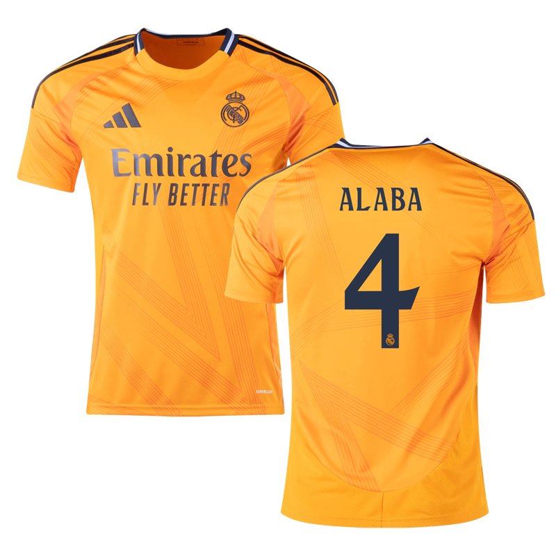 Real Madrid David Alaba #4 Venkovní Fotbalový Dres 24/25