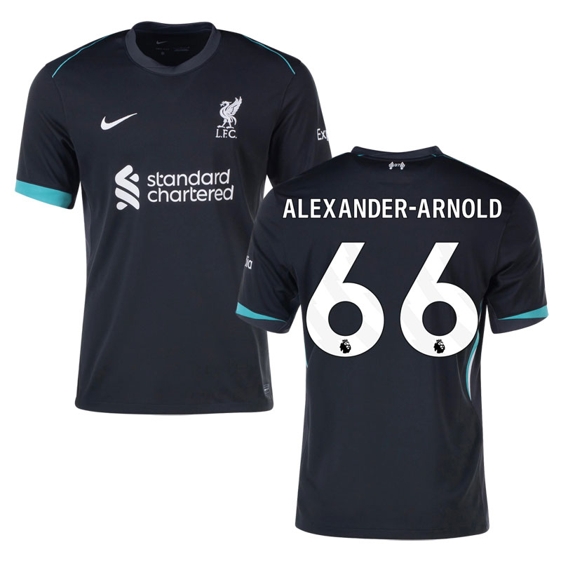 Alexander-Arnold 66 Liverpool FC pánský hosťujúci dres pro sezonu 2024/25