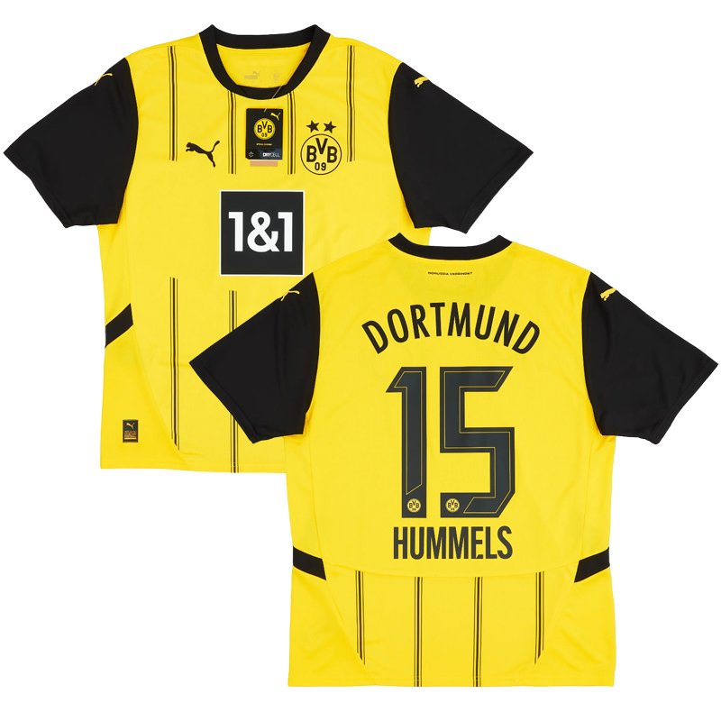 BVB Borussia Dortmund Fotbalový Dres 2024-25 Hummels 15 Domácí