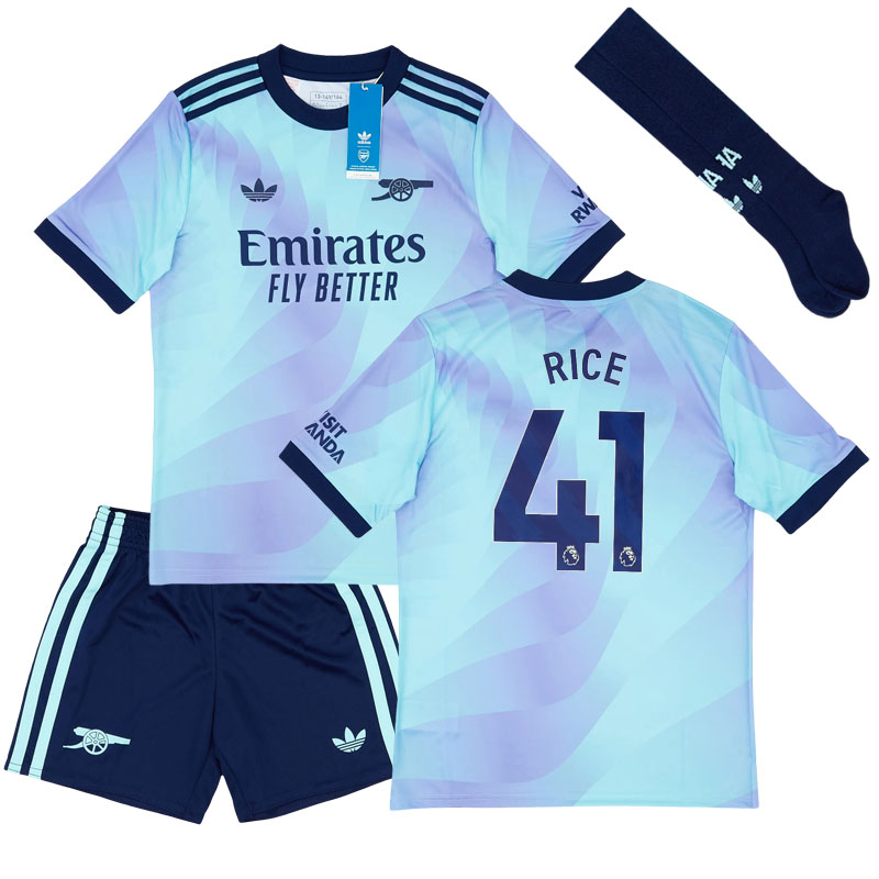 Dětský dres Rice 41 Arsenal FC alternativní 2024/25