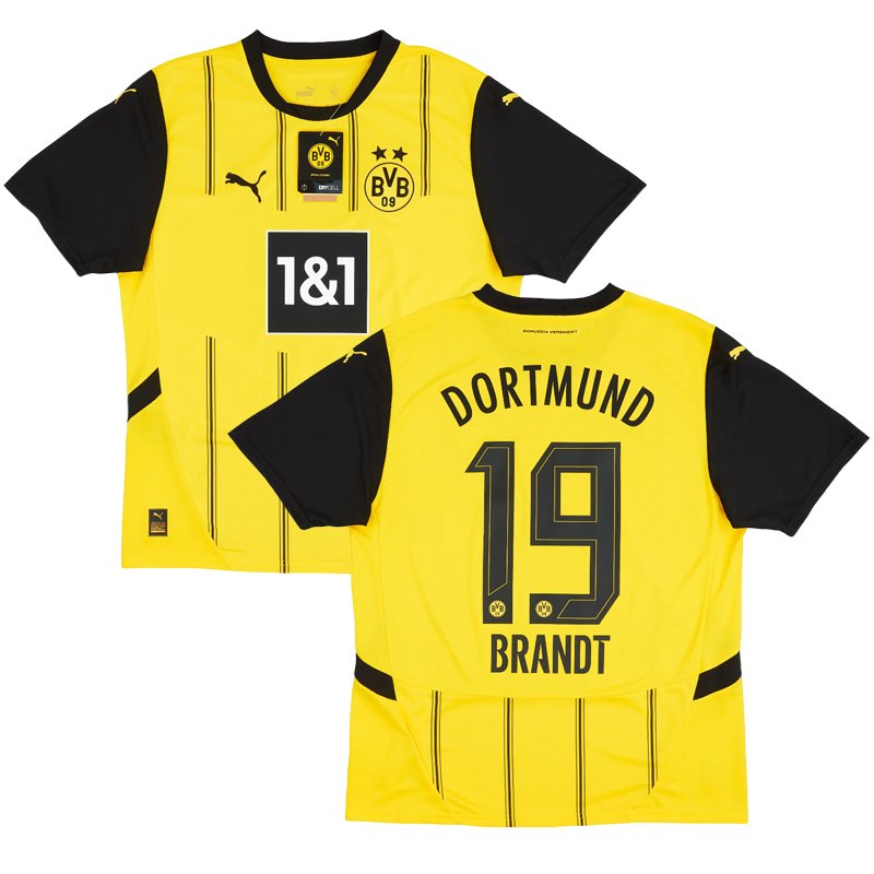 Dres Borussia Dortmund domácí 2024/2025 + Brandt 19 potisk