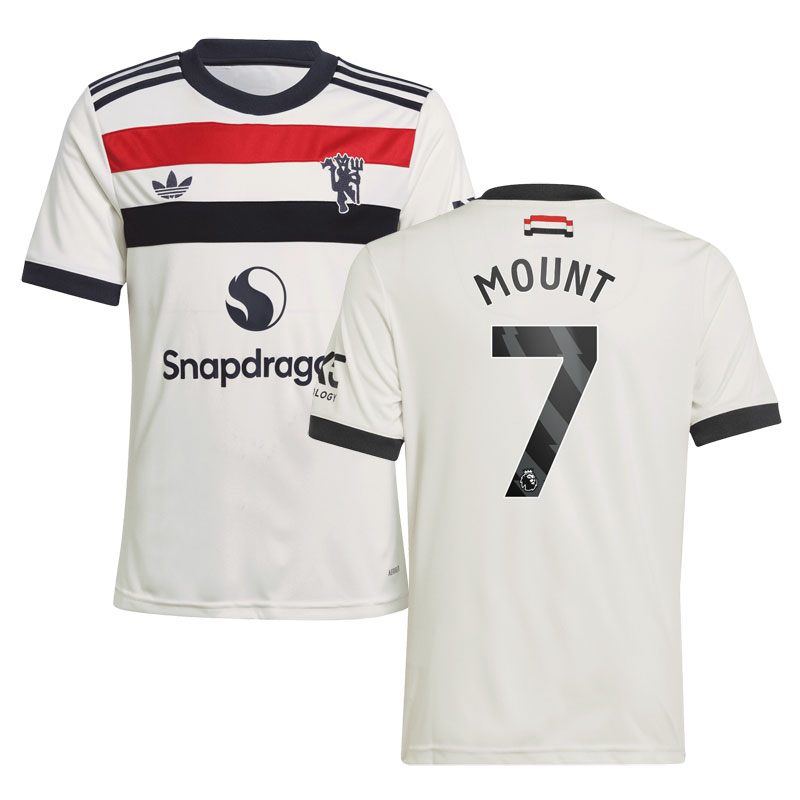 Fotbalové Dres Manchester United Mason Mount 7 Alternativní 2024-25