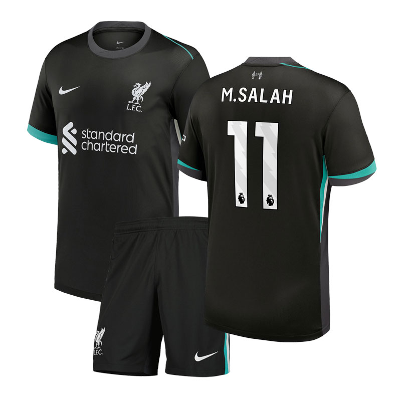 M.Salah #11 Liverpool Dětské Venkovní dresy pro sezonu 2024/25