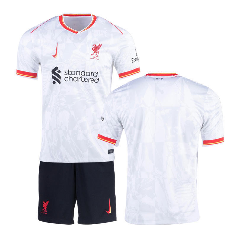 Dětské fotbalové dresy komplet Liverpool FC 2024/25 alternativní