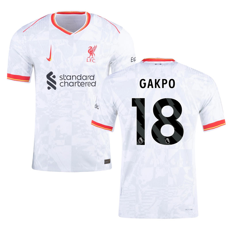 Gakpo 18 Liverpool Alternativní Fotbalové Dresy 2024/25