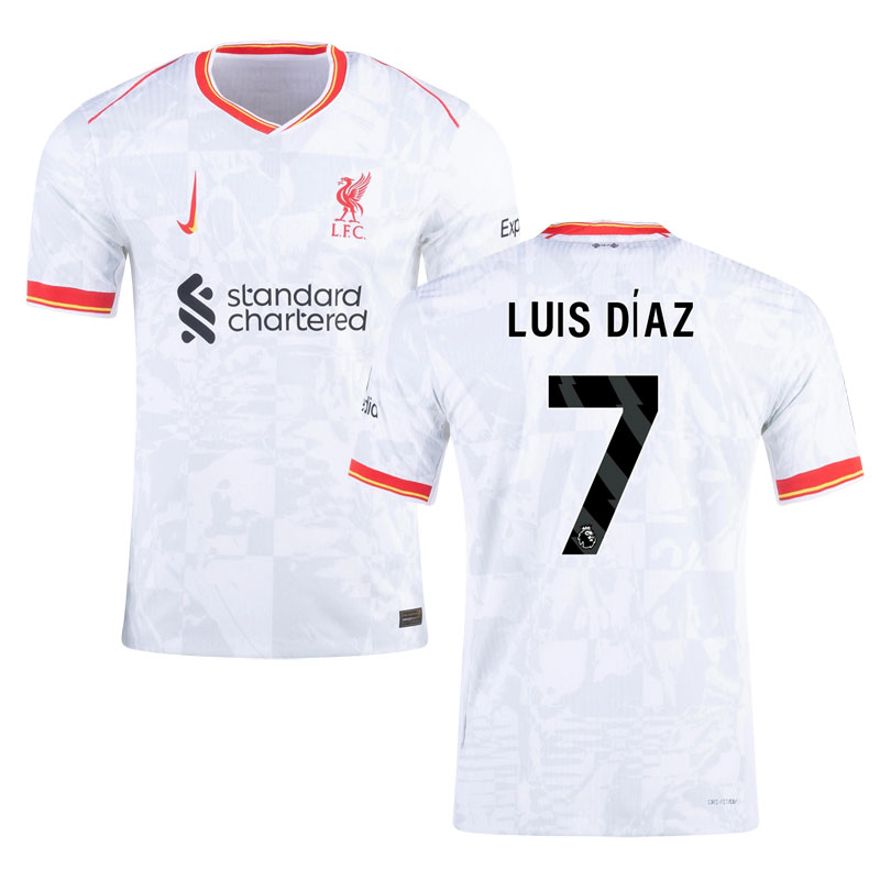 Liverpool Alternativní Dres 2024-25 Krátký Rukáv - Luis Díaz 7