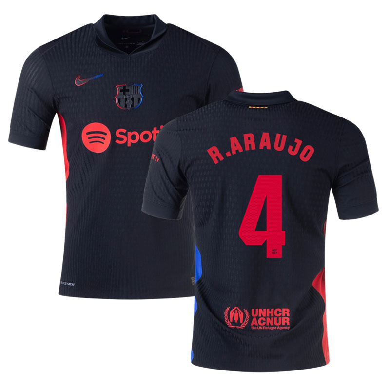 Nový venkovní dres FC Barcelona 2024/25 s R.ARAUJO 4