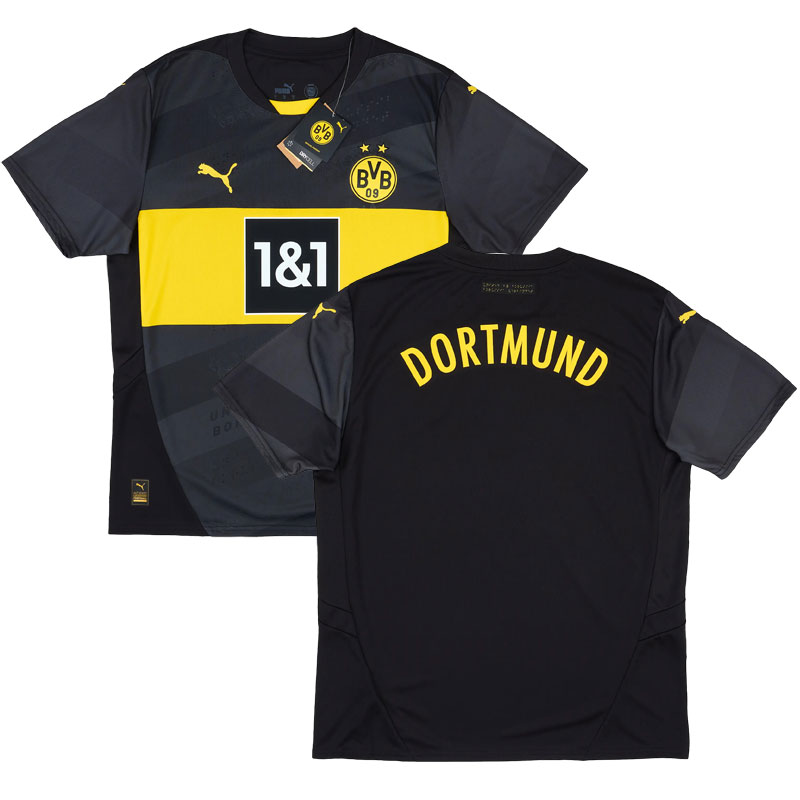 Pánský venkovní dres Borussia Dortmund 2024/25 černý