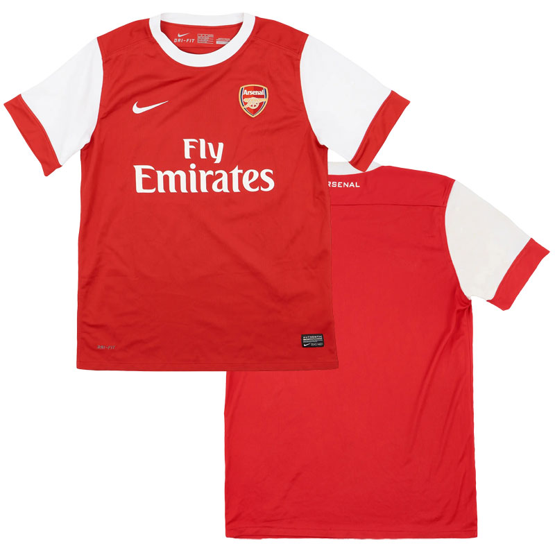 Arsenal Retro Domácí Fotbalové dres 2010/11