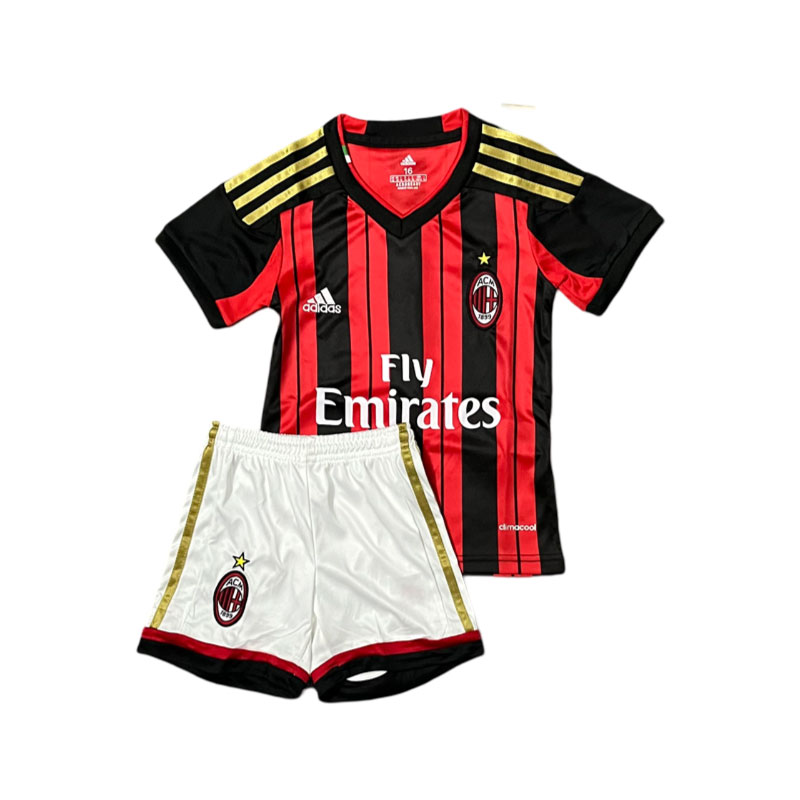 Dětský Fotbalové Dresy AC Milan Domácí Retro 2013-14