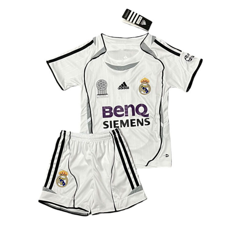 Dětský dres REAL MADRID domácí retro 06/07