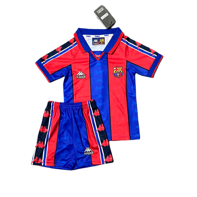 FC Barcelona dětské fotbalové dresy komplet retro 1995-97 domácí