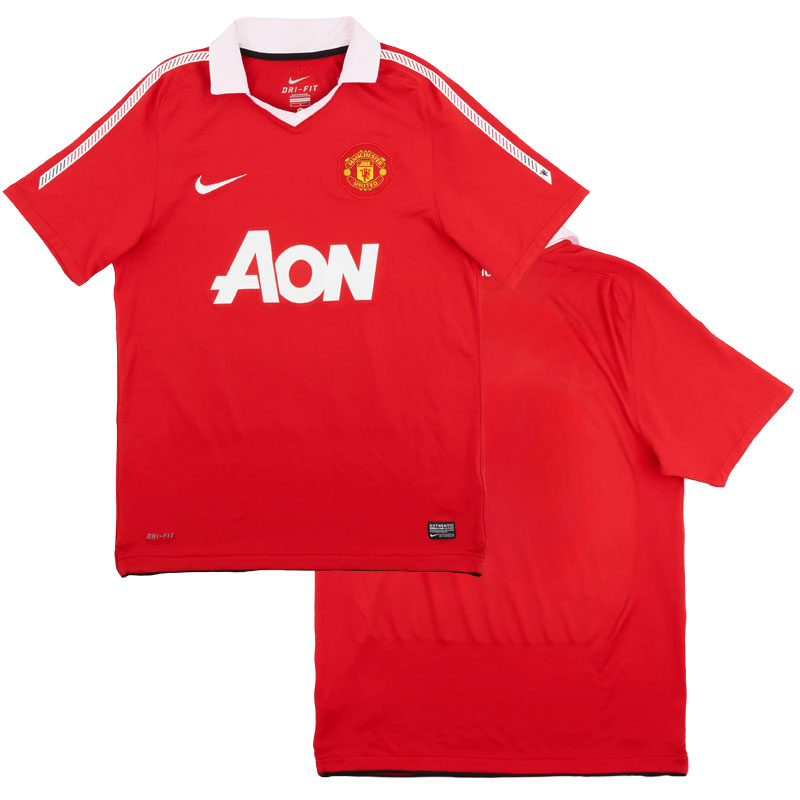 Manchester United Retro Domácí fotbalový dres pro sezonu 2010-11