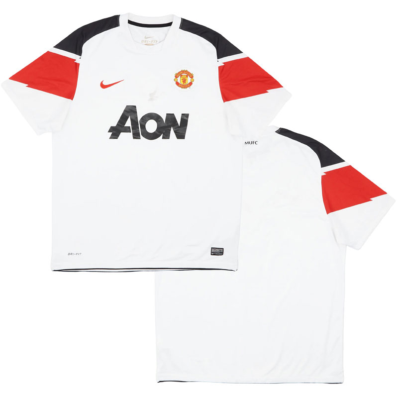 Manchester United Retro Venkovní Dres 2010/11 Muže Fotbalové Dresy