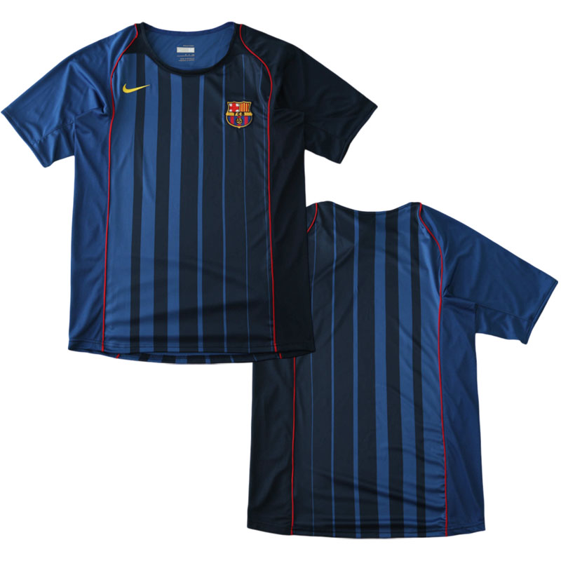 Retro FC Barcelona Venkovní Dres 2004-05 Fotbalový dres