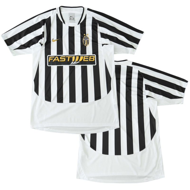 Juventus Retro Fotbalový Dres 2003-04 Domácí