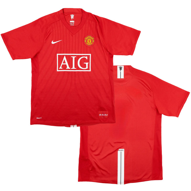 Retro fotbalový dres Manchester United domácí dres 2007/09