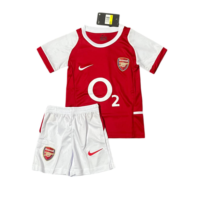 Dětský Fotbalové Dresy Arsenal Retro Domácí dres 2002-04