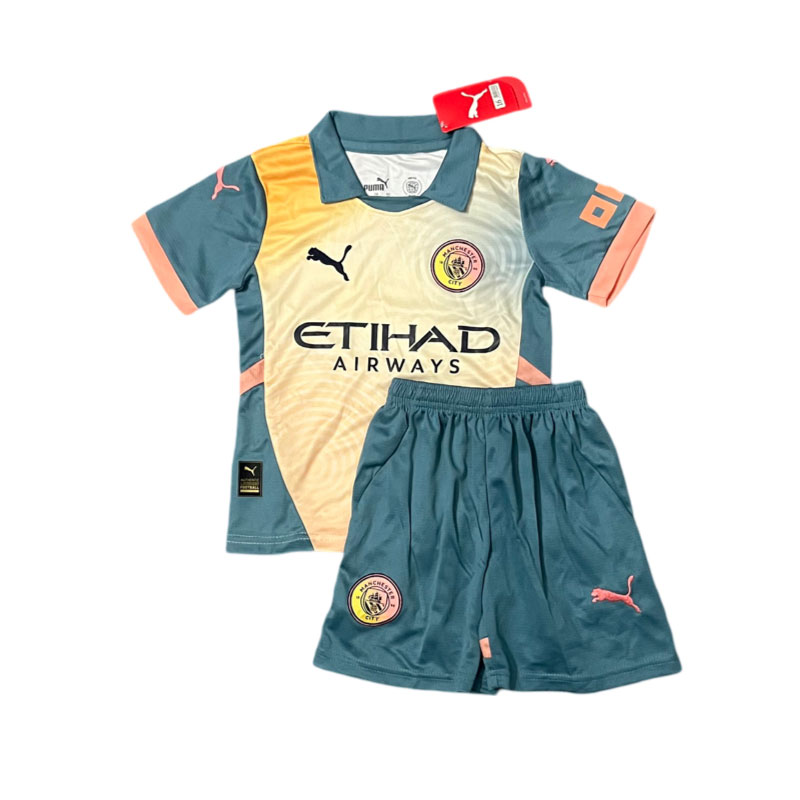 Dětský fotbalový dres Manchester City FC 24/25 Definitely City