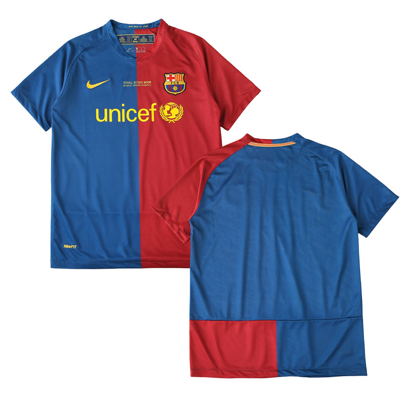 Fotbalové Dres FC Barcelona Domácí Retro 2008-09