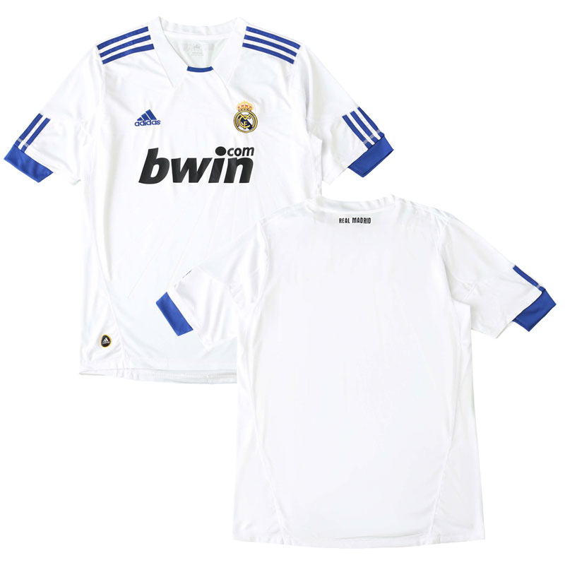 Real Madrid 2010-11 Dres Retro Domácí Krátký rukáv