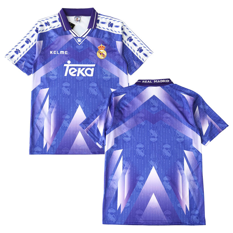 Real Madrid Retro Dres 1996-97 Venkovní Mužské