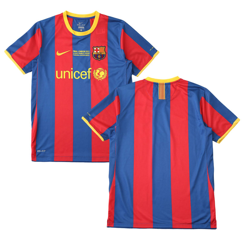 Fotbalový Dres FC Barcelona Retro Domácí 2010-2011