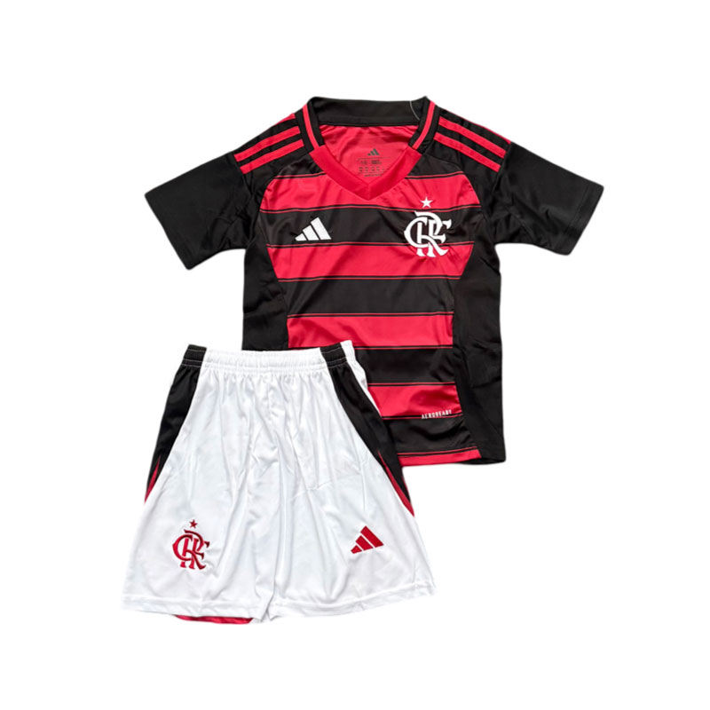 CR Flamengo Dres Domácí 2025-26 Fotbalové Dresy pro Děti