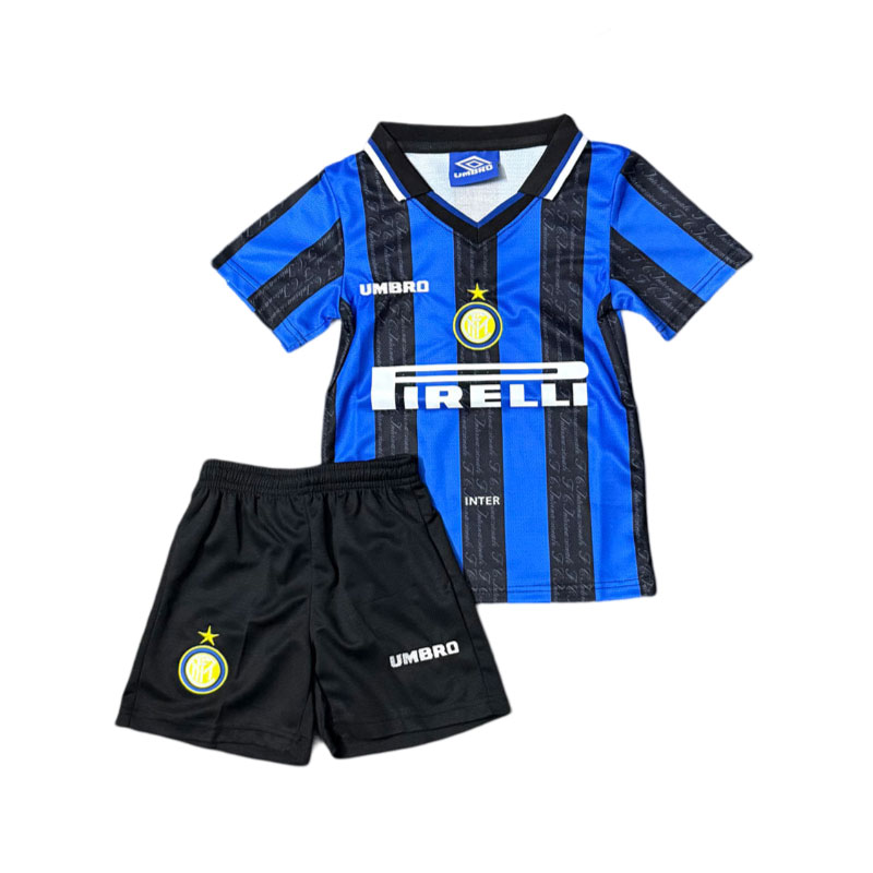 Dětský domácí fotbalový dres Inter Milan retro 97/98 modrý