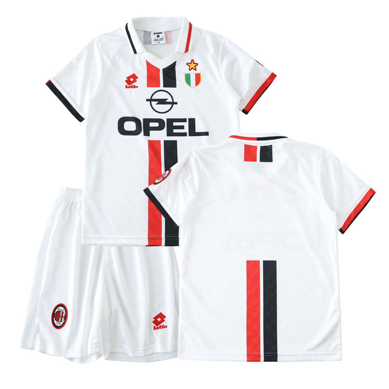 AC Milan Retro Venkovní Dres 96/97 Pro Děti