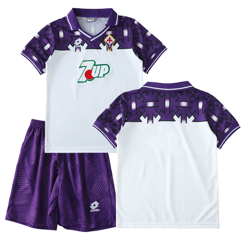 ACF Fiorentina Dětské Venkovní Komplet Dres Retro 1992-93