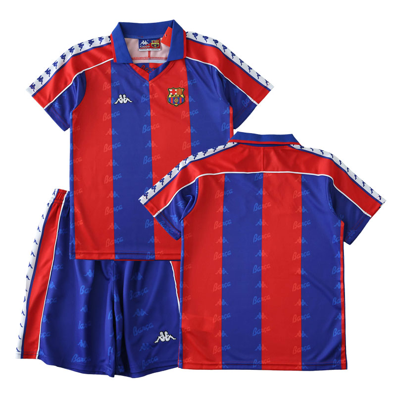 Dětský FC Barcelona Dres Retro Domácí 92-95