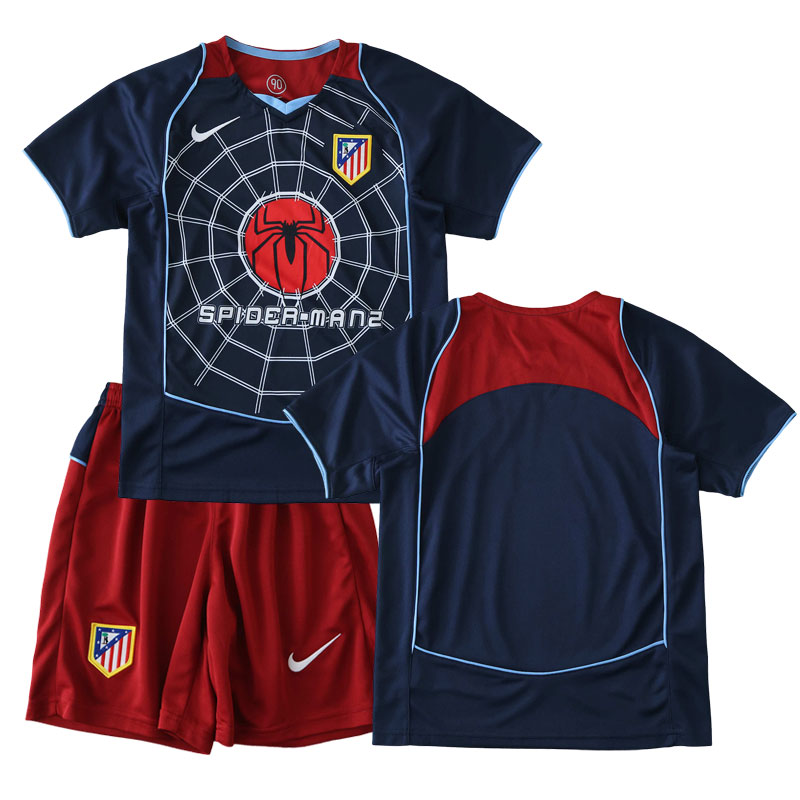 Dětský Fotbalové Dresy Atletico de Madrid Venkovní Retro 2004-05