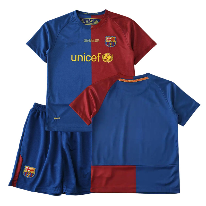 Dětský dres FC Barcelona domácí retro 2008-09