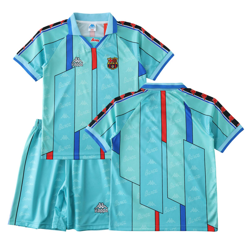 Dětský venkovní fotbalový retro dres FC Barcelona 95-97