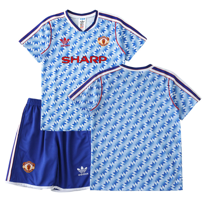 Manchester United 1990/92 Venkovní Retro Dětský Dres