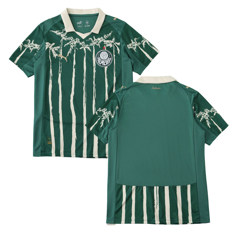 Palmeiras Domácí Fotbalový Dres 2025-2026 zelený